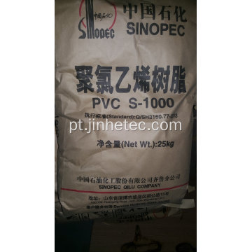 PVC à base de etileno SINOPEC S1000 K65 67